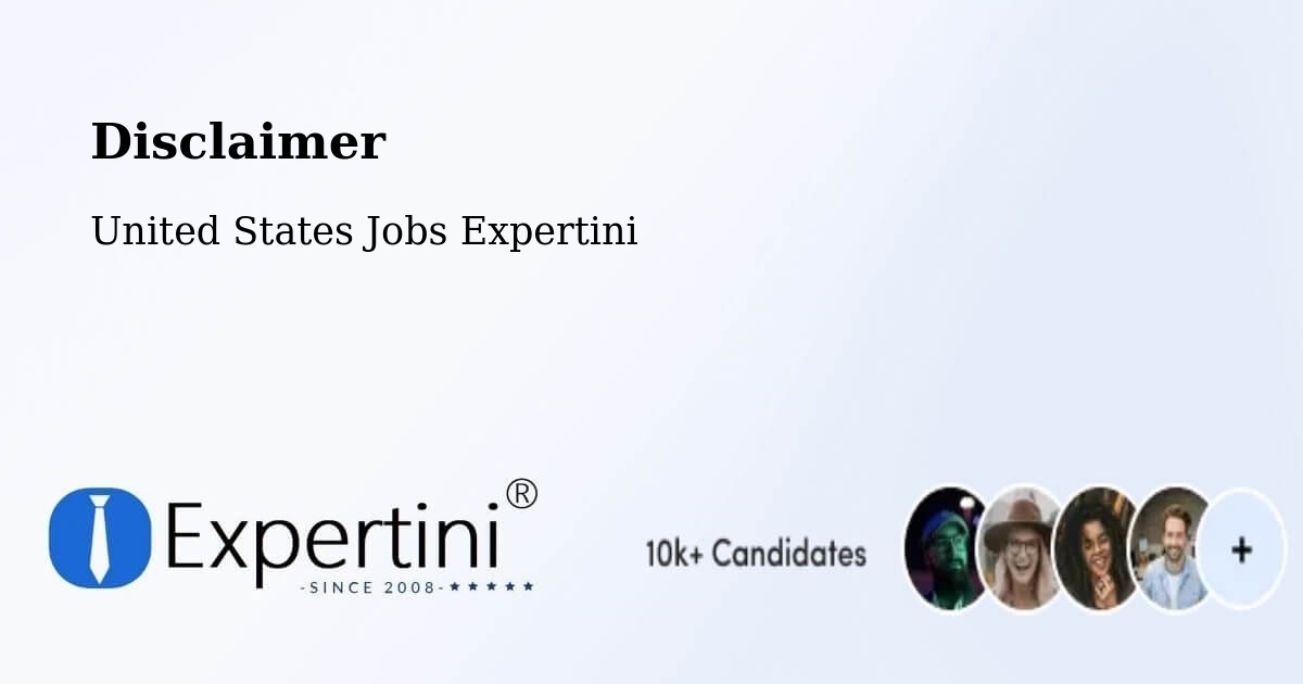Disclaimer – Loris - United States Jobs Expertini